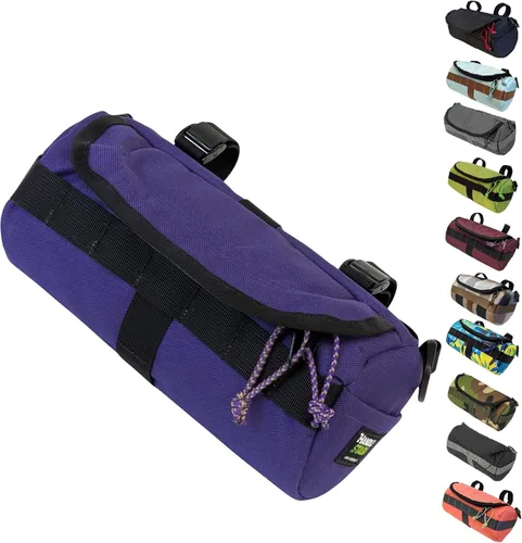 Miniatura 13 de Bolsa para manillar (Bikeday Cake) Capacidad de 2 litros Amplia bolsa para bicicleta con 2 correas de hebilla extra largas y 1 correa de gancho