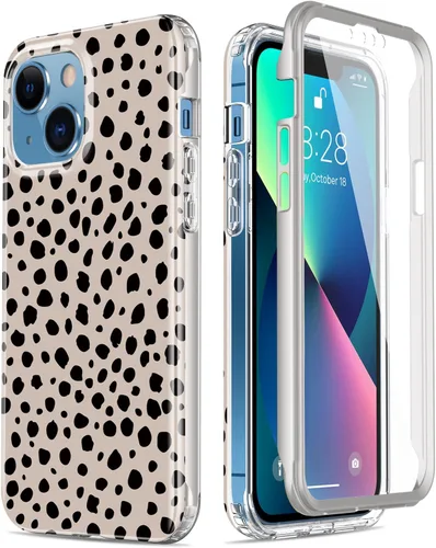 Miniatura 11 de Esdot Funda protectora para iPhone 13 Mini con protector de pantalla integrado, protección de grado militar con diseños de moda para mujeres