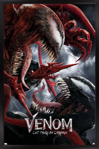 Miniatura 9 de Trends International Marvel Venom: Let There be Carnage - Póster de pared de batalla de una hoja, 14.725 x 22.375 pulgadas, versión enmarcada