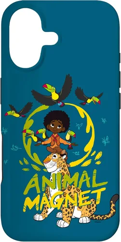 Disney Encanto Antonio Animal Magnet - Carcasa para iPhone 17, color verde azulado oscuro
