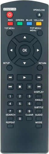 AULCMEET NB954 NB954UD Nuevo control remoto de repuesto para Magnavox Blu-ray DVD Player MBP5120F/F7 MBP5130/F7 MBP5130 MBP5130F7 MBP5120FF7