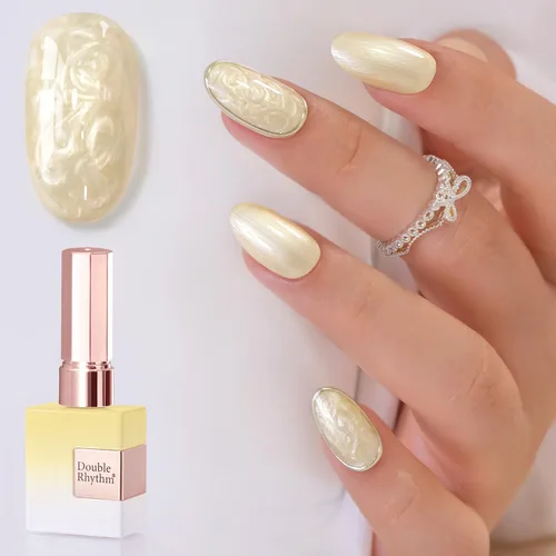 Miniatura 70 de Double Rhythm 15ml de esmalte de uñas en gel, color puro, mismo color, misma botella, esmalte de uñas de remoción para arte de manicura en salón