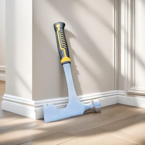 Miniatura 4 de BUSKPOK - Hacha de martillo para paneles de yeso, herramienta de tablero de pared de 14 onzas con cara fresada
