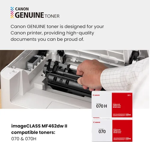 Miniatura 6 de Canon imageCLASS MF462dw II - Impresora láser inalámbrica dúplex con impresión, copia, escaneo, fax, capacidad de papel ampliable y garantía