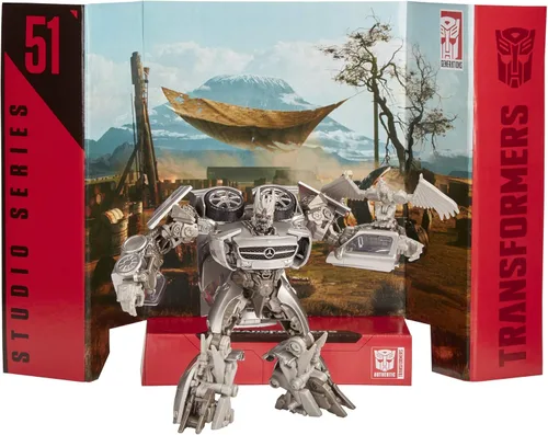 Miniatura 4 de Transformers Toys Serie Studio 51 Clase Deluxe de la película Dark of The Moon Soundwave Figura de acción – Niños a partir de 8 años, 4.5 pulgadas