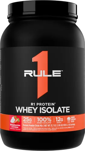 Miniatura 63 de Rule 1 R1 Proteína de suero aislada - con 25g de proteína y 6g de BCAA exclusivamente de fuentes aisladas e hidrolizadas para la recuperación