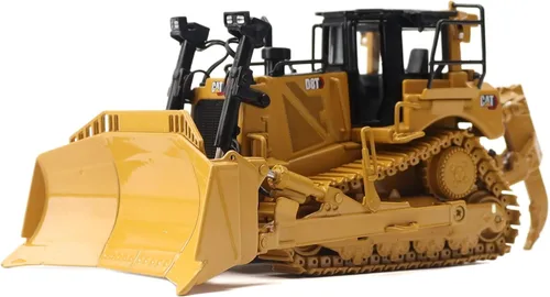 Miniatura 10 de Diecast Masters 1:50 Escala Cat D8R Bulldozer para coleccionistas, Caterpillar Track-Type Tractor Construcción Modelo Modelo Réplica, Core Classics