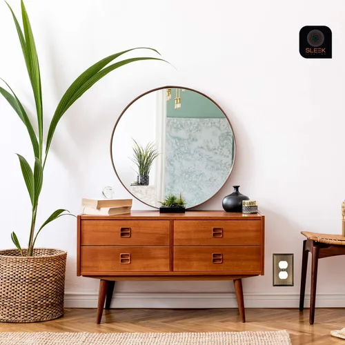 Miniatura 6 de Placas de pared decorativas clásicas de latón antiguo Enchufe eléctrico y cubiertas de interruptor Estilo: 1 Gang Decorator (paquete de 4)