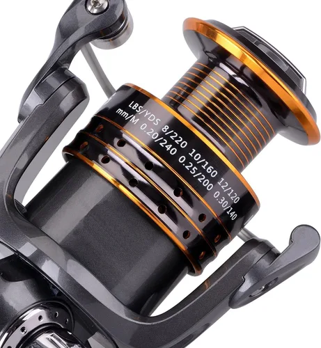 Miniatura 8 de PLUSINNO Combo de caña de pescar y carrete. Caña de pescar telescópica de fibra de carbono con carrete. Kit de pesca para agua salada y agua dulce.