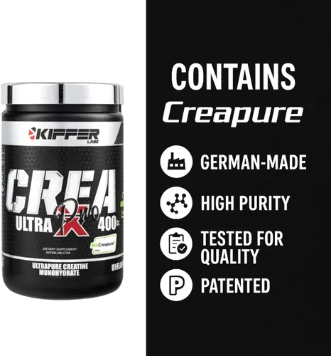 Miniatura 3 de Kifffer Labs Creapure Ultra Pro - Monohidrato de creatina en polvo, 14.11 oz (80 porciones), creatina alemana pura sin sabor, para hombres