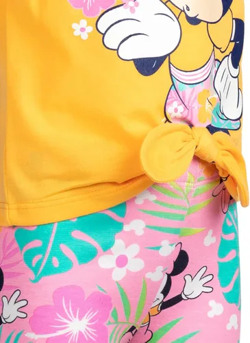 Miniatura 8 de Disney Minnie Mouse - Juego de camiseta y shorts para bicicleta
