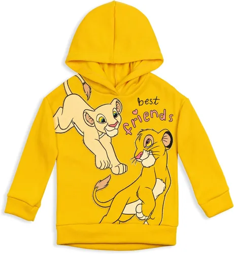 Miniatura 3 de Disney Lion King Simba - Sudadera con capucha y forro polar cruzado para niñas