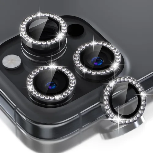 Miniatura 57 de Choiche Compatible para iPhone 17 Pro/iPhone 17 Pro Max Protector de Lente de Cámara, Protector de Pantalla de Cubierta de Cámara de Vidrio Templado