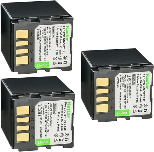 Miniatura 4 de Kastar BN-VF714 - Batería de repuesto para JVC GR-D290EZ GR-D290KR GR-D290U GR-D290UA GR-D290UB GR-D290US GR-D293 GR-D293AG GR-D295 GR-D295US