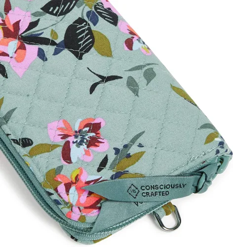 Miniatura 3 de Vera Bradley Women's Cotton Bifold Wallet with RFID Protection