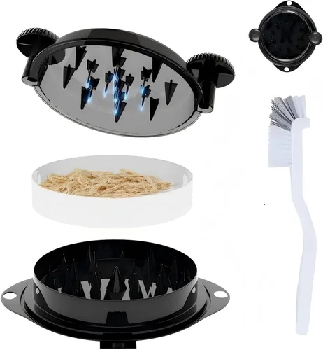 Herramienta de trituración de pollo Twist Pro - Trituradora grande de carne para pechuga de pollo, cerdo desmenuzado, ternera con espigas mejoradas