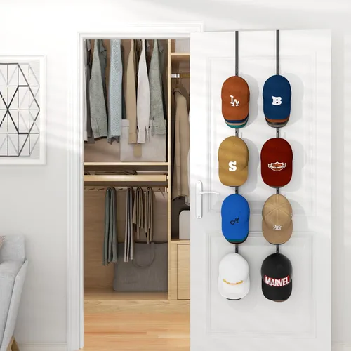Miniatura 5 de HapiRm Perchero para sombreros sobre puerta