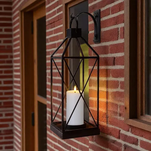 Miniatura 4 de Velas impermeables parpadeantes con temporizador automático, velas sin llama de plástico blanco con grasa para velas, 3" x 4" 5" 6" 7" Velas LED