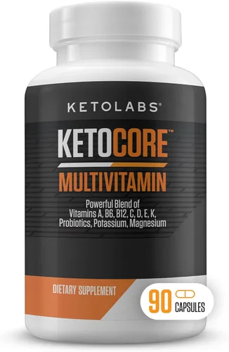 Ketocore Keto Vitaminas | Multivitamínico Keto para hombres y mujeres | Suplementos cetogénicos y suplementos dietéticos carnívoros, multivitamínico