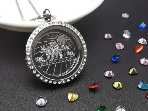 Miniatura 2 de Veeshy El mejor regalo para mamá, medallón flotante para mujer