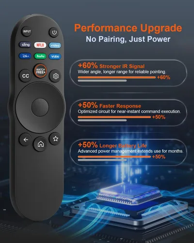 Miniatura 4 de Paquete de 2 controles remotos universales para Vizio Smart TV XRT270 XRT260 XRT140 XRT136 XRT122 D/E/PX/P/M/V/S Series OLED FHD 4K QLED UHD