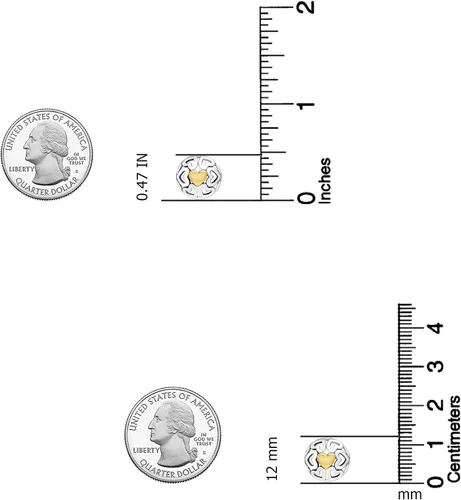 Miniatura 4 de LeCalla Aretes de plata de ley 925 Omega para mujer, talla mediana y grande