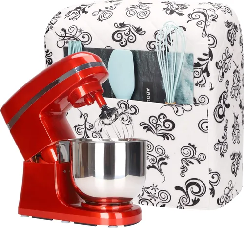Miniatura 15 de KitchenAid - Funda para batidora, soporte de cocina compatible con mezcladores KitchenAid Hamilton de 5 a 8 cuartos de galón, funda acolchada