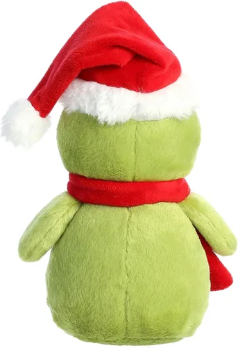 Miniatura 4 de Aurora® Figura de Dr. Seuss™ Muñeco de Nieve Grinch de Peluche - Juguete de Peluche con Licencia Oficial para Juego Imaginativo - Perfecto