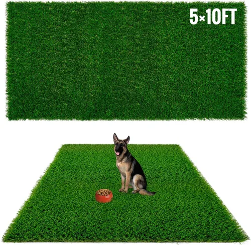 Sunturf Hierba falsa para que los perros orinen, césped artificial para perros, almohadillas para orina de perro, extra grandes, tapetes de césped