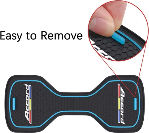 Miniatura 6 de Portavasos para automóvil compatible con accesorios Accord, posavasos impermeables, tapete antideslizante para portavasos de automóvil para Accord