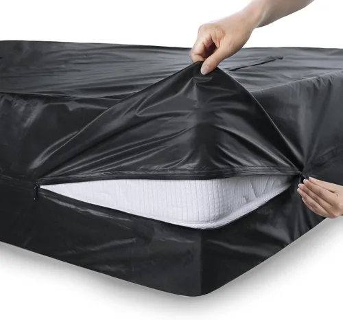 Miniatura 5 de Bolsas para colchón para mudanza y almacenamiento, bolsa para colchón resistente Twin X-Large con 4 asas fuertes, funda/protector de colchón