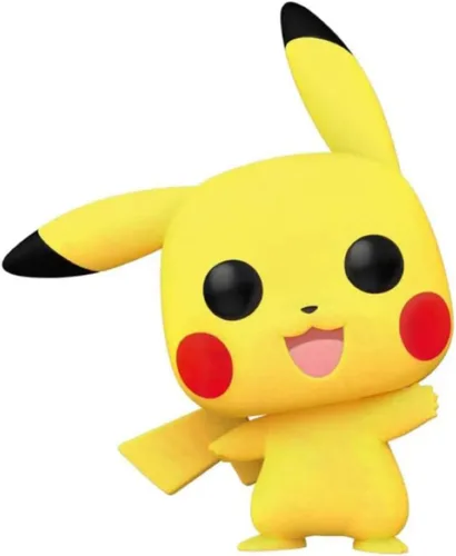 Pokemon Pop! Games - Figura de vinilo Pikachu (flocado) 3.5 in