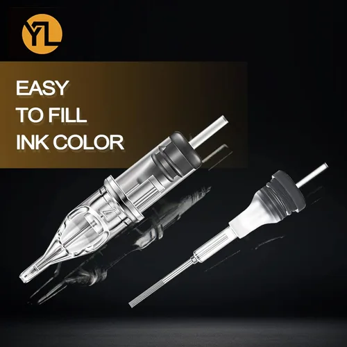 Miniatura 3 de Yuelong - 20 agujas de cartucho de tatuaje desechables New Revolution 9 Magnum para agujas de tatuaje, kit de máquina de tatuaje, suministros