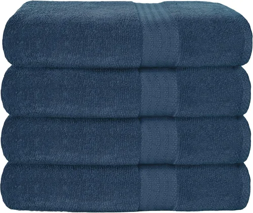 Miniatura 27 de GLAMBURG - Juego de 12 toallas faciales ultrasuaves de 13 x 13 pulgadas, 100% algodón, duraderas y altamente absorbentes, ideales para baño, cocina