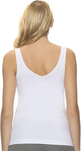 Miniatura 9 de Felina Camiseta sin mangas reversible de algodón para mujer Paquete de 4