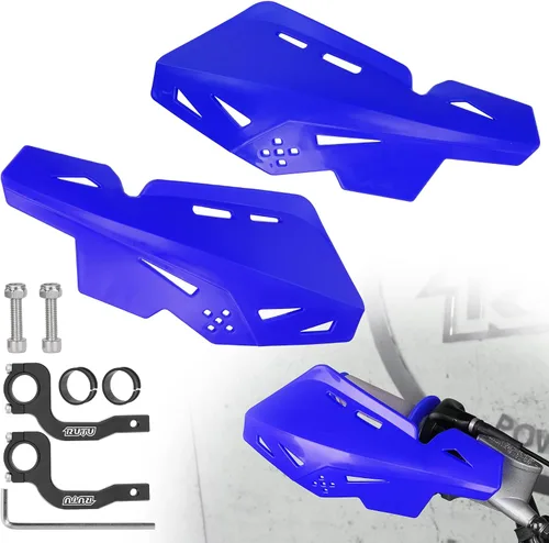 Miniatura 10 de RUTU Paramanos para Dirt Bike de 7/8 pulgadas 22mm, Paramanos de motocicleta con soporte CNC, par compatible con motos Dirt Pit, Motocross, ATV, CRF