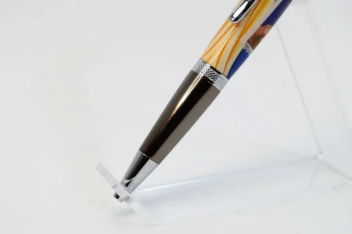 Miniatura 5 de Marilyn Elegant Gunmetal and Chrome Twist Pen
