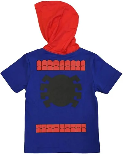 Miniatura 2 de Marvel Avengers playera con capucha para niños pequeños con máscara
