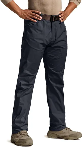 Miniatura 28 de CQR – Pantalones tácticos elásticos tipo cargo para hombre, resistentes al agua, de tela ripstop (antidesgarros), ligeros, ideales para uso diario