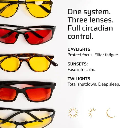 Miniatura 8 de TrueDark by Dave Asprey Daylights Yellow Lenses Block 75% of Blue Light for Heavy Daytime Screen Use