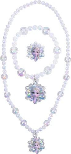 Miniatura 9 de LUV HER Girls Jewelry Set - Dress Up Toy Jewelry Box Set with Bead Necklaces, Bracelets, and Rings - Frozen Play Accessories - Ages 3+