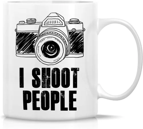 Miniatura 18 de Retreez Taza divertida – Photographer cause Badass Miracle Worker isn't Official Job Tittle Tazas de café de cerámica de 11 onzas – Divertido