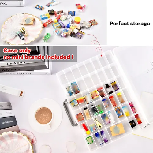 Miniatura 5 de FULLCASE Estuche coleccionista compatible con Mini Brands 5 Surprise Series 1, 2, 3, 4, Mystery Capsule, juguete coleccionable en miniatura real
