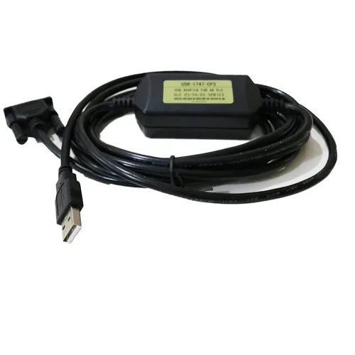 Miniatura 4 de Cable de programación PLC compatible con AB USB-1747-CP3 SLC 5/03 5/04 5/05