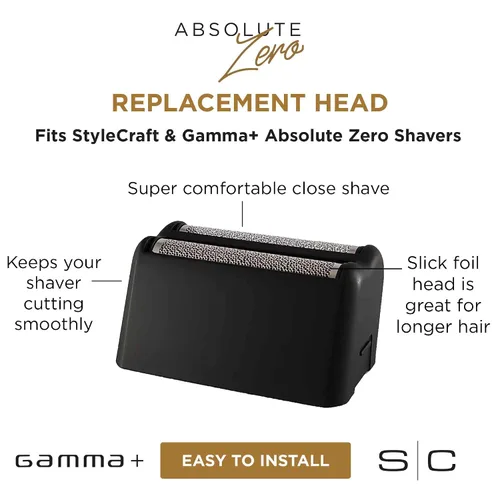 Miniatura 3 de GAMMA+ Colección de afeitadoras Absolute Zero para hombre