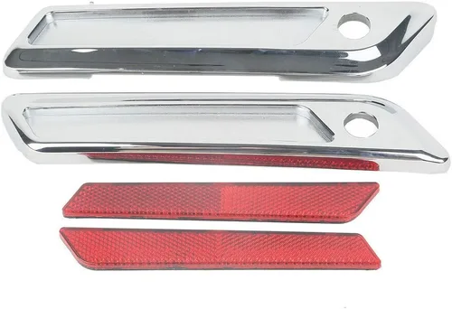 Miniatura 4 de TCT-MOTORPARTS Cubiertas de pestillo de bisagra de alforja para Harley 2014-2023 Touring Street Electra Road Glide King FLHX FLHR FLTRX FLTRX Ultra