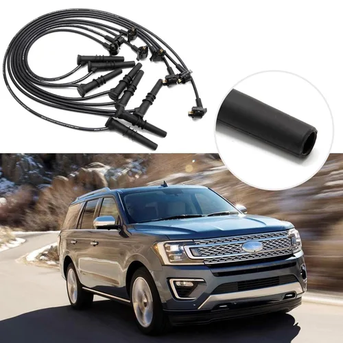 Miniatura 3 de Juego de cables de bujía WR5934 de 8 piezas de repuesto para Ford F-150 F250 Crown Victoria V8 4.6L Lincoln reemplazo para Mercury, reemplaza
