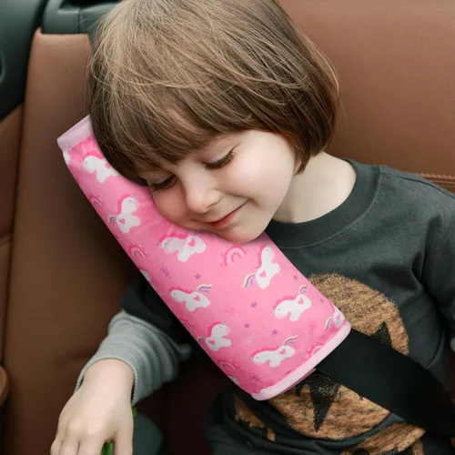 Miniatura 22 de COOLBEBE Almohadillas para Correas de Asiento de Automóvil para Bebés y Niños, Fundas de Cinturón de Seguridad Súper Suaves para Todos los Asientos