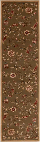 Miniatura 38 de SAFAVIEH - Alfombra de acento de la colección Lyndhurst, 3'3" x 5'3", color negro y multi, diseño floral tradicional, no desprende pelusa y de fácil