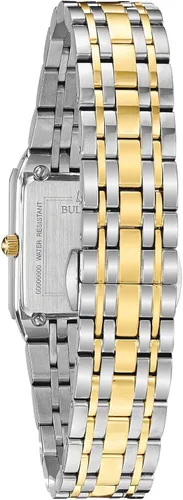 Miniatura 3 de Bulova Ladies Modern Quadra Quartz Stainless Steel Bracelet Watch